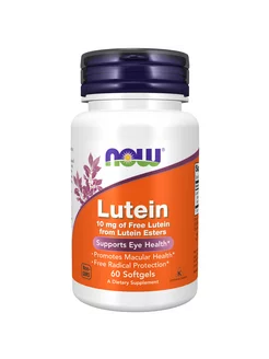 Lutein 10 mg, Лютеин, 60 капсул