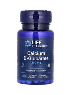 Кальций Д-глюкарат Calcium D-glucarate, 60 капс