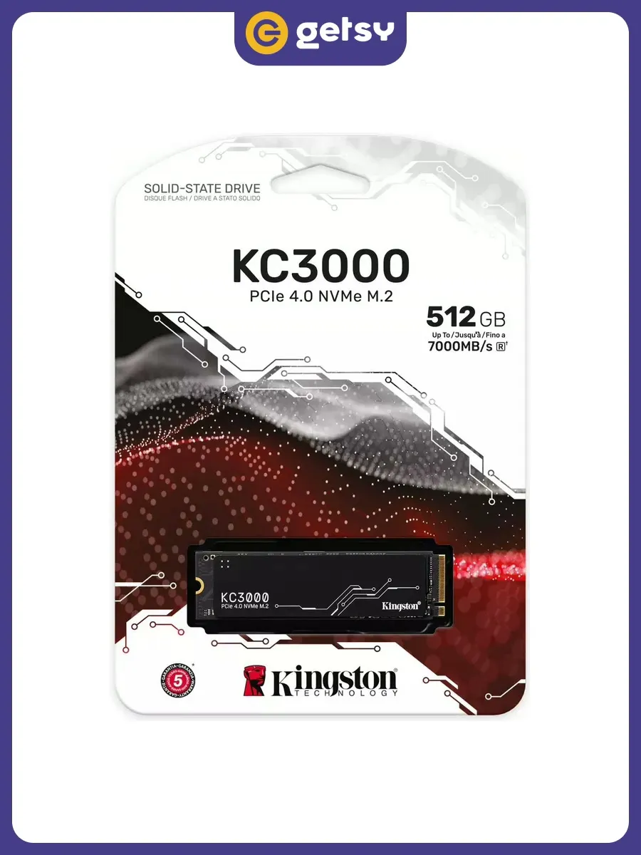 Внутренний SSD диск KC3000, 512GB, M.2 Kingston 240087335 купить в интернет‑магазине Wildberries