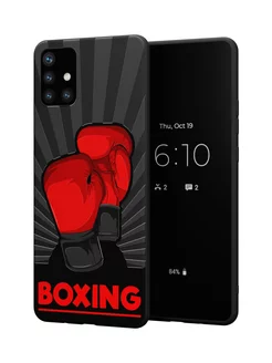 Чехол на Samsung A51 4G с принтом Boxing