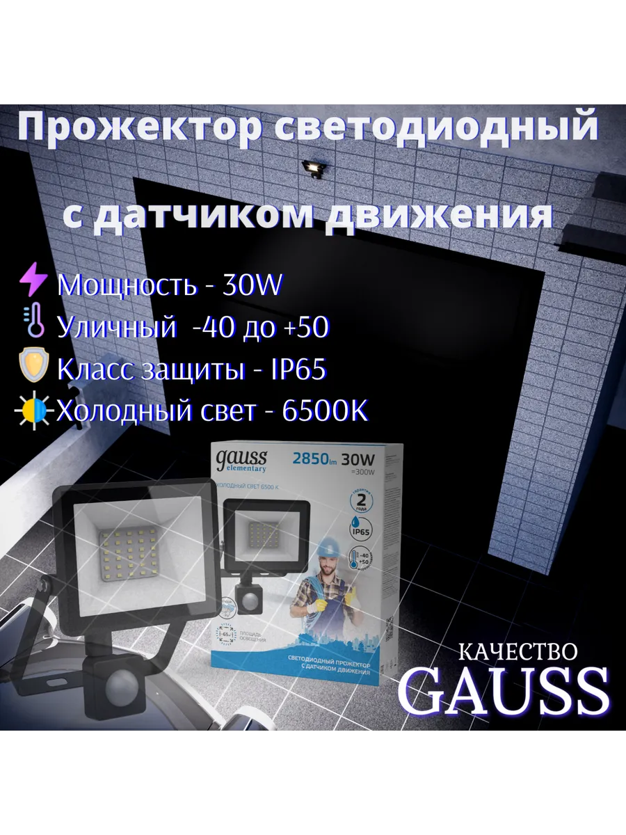 Прожектор светодиодный...
