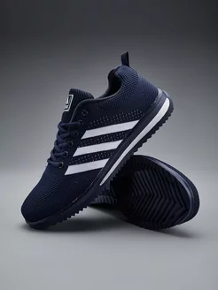 Кроссовки мужские легкие Adidas с сеткой adidas 240124699 купить за 1 539 ₽ в интернет-магазине Wildberries