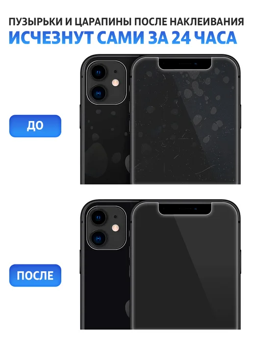 Elastic Film Гидрогелевая защитная пленка на iPhone 15 Pro Max, вариант, фото 5