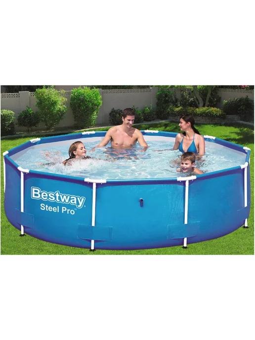Bestway Каркасный бассейн 305х76 см, 4678 л, 56677, 305x76 см, 4678 л, фото 3