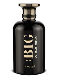 Парфюм стойкий кожа и кедр Big Bottled Noir