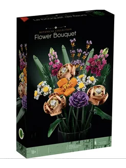 Конструктор Flowers Bouquet Букет цветов 756 деталей