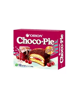 Пирожное Orion Choco Pie Cherry (россия) 360г