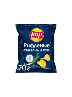 Чипсы картофельные Lay' s сметана и лук