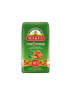 Макаронные изделия Триколлини с натуральным томатом и шпина