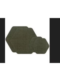 комплект заплаток - Repair Patches Hex OD Green