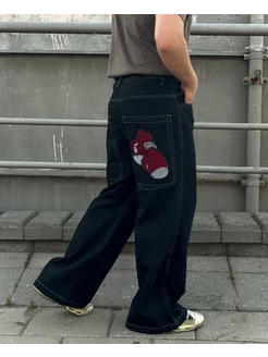 パンツ akademiks sk8 baggy jeans y2k jnco swag パンツ akademiks