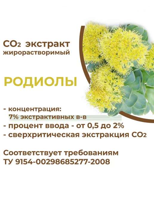 ST-Cosmetics СО2 экстракт родиолы, 30 гр, 30 г, фото 3
