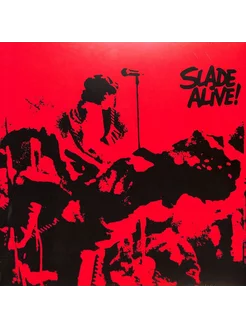 Slade - Slade Alive! (Red & Black Splatter)