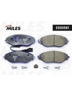 Колодки тормозные дисковые перед, MILES E500561 MILES 240403026 купить за 2 158 ₽ в интернет-магазине Wildberries