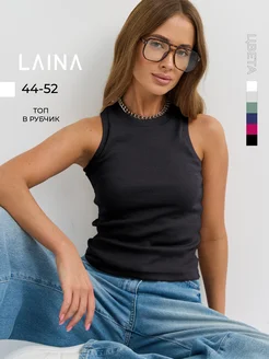 Топ под пиджак майка американка LAINA 240468667 купить за 427 ₽ в интернет-магазине Wildberries
