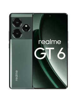 Смартфон GT 6 16+512 ГБ зелёный Realme 240470244 купить за 67 183 ₽ в интернет-магазине Wildberries