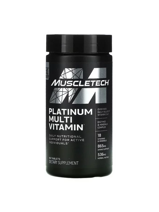 Muscletech MT Platinum мультивитамины №90