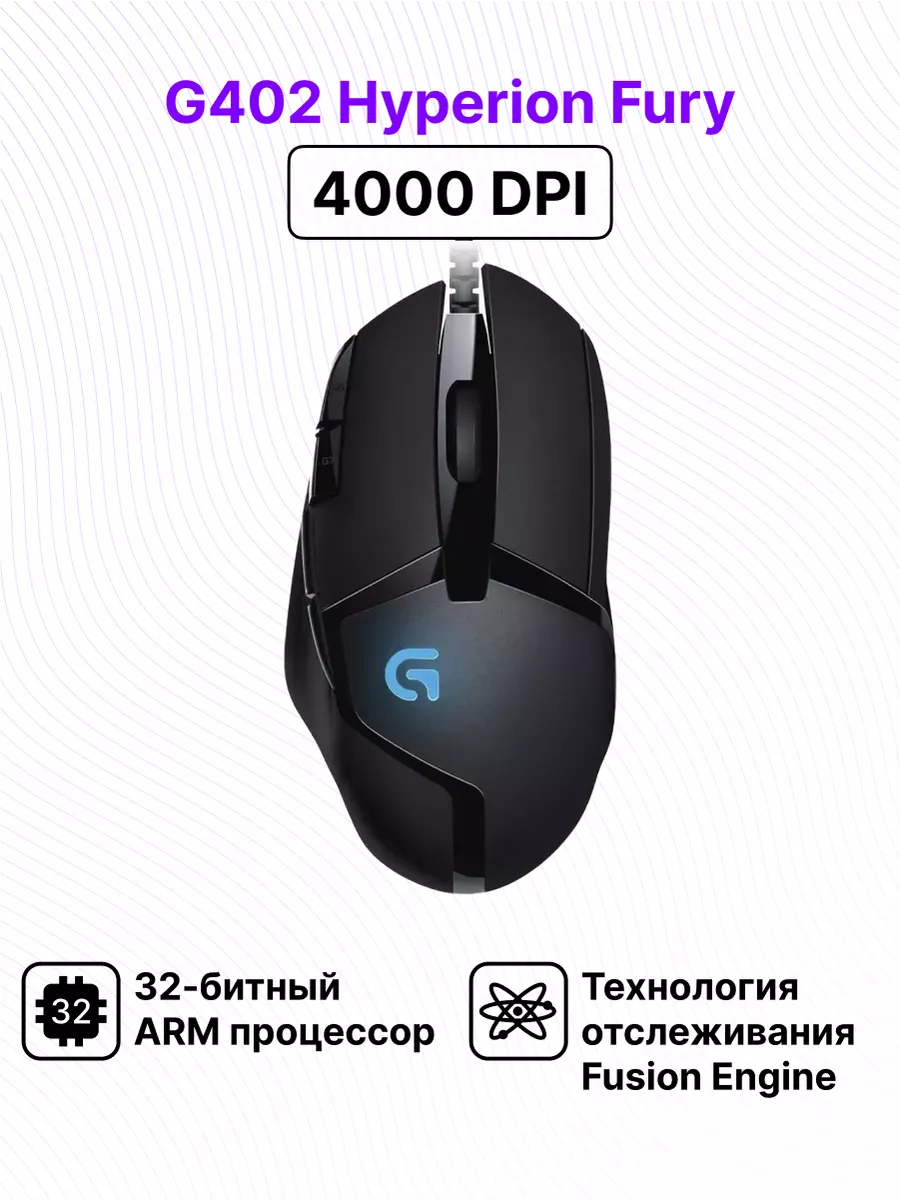 Компьютерная мышь G402 Hyperion...