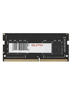 Оперативная память DDR4 SO-DIMM 4Gb QUM4S-4G2400C16 QUMO 240512647 купить за 1 368 ₽ в интернет-магазине Wildberries