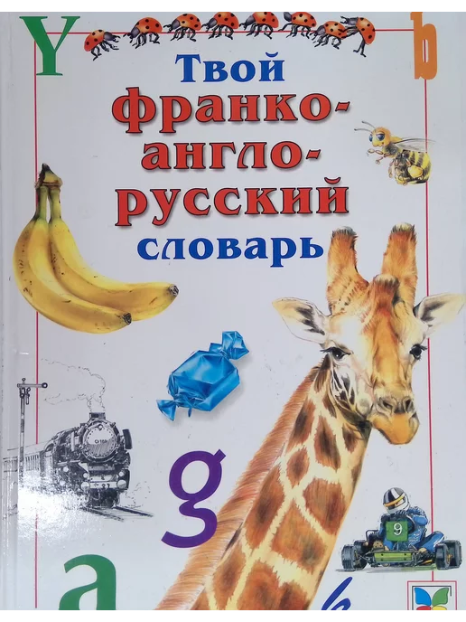 Издательство Махаон Твой франко-англо-русский словарь (б у)